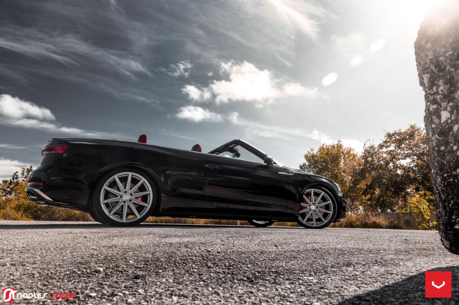  Audi S5 Cabriolet on Vossen Wheels (VFS10) 2017 года  (фото 7 из 13)